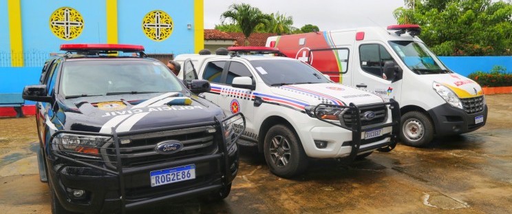 Equipamentos de segurança e saúde entregues à Godofredo Viana