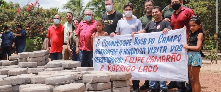 Obra da Rua Digna é resultado parceria entre a Seduc, Seap e SAF