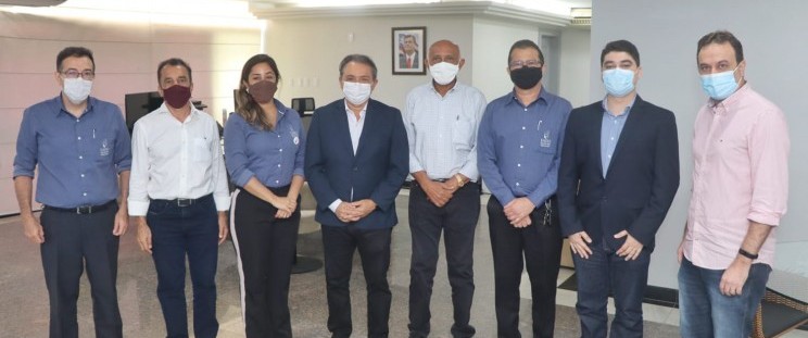 Reunião entre Seinc e FIEMA sobre a Expo Indústria. (Foto: Divulgação)