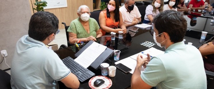 Encontro do secretário de Saúde com Federação das Parteiras