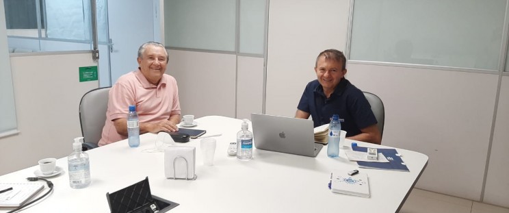 Reunião com o proprietário do Grupo Mateus resulta em parceria inédita para projeto social de assistência a crianças de 0 a 6 anos