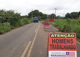 MA-310, entre Bacurituba e São Bento, recebe melhoramentos