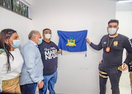 Flávio Dino, durante agenda em Arari