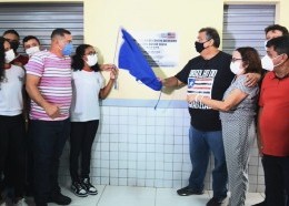 Governo inaugura o CE Manoel Dias de Sousa, em Santo Amaro