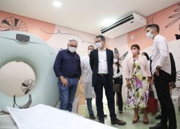 Visita de equipe da OPAS/OMS à rede estadual de saúde. Foto: Márcio Sampaio