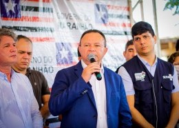 Em entrevista coletiva, Brandão anunciou pacote de obras para a cidade de Imperatriz. (Foto: Brunno Carvalho)