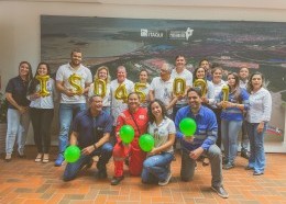 Equipe EMAP celebra a nova certificação: ISO45001
