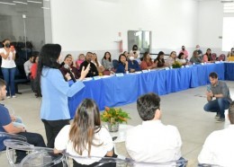 Gestores e diretores regionais das 19 UREs participaram do encontro. (Foto: Divulgação)