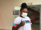A alunia Luzieny contente com a nova unidade do IEMA na cidade (Foto: Mauricio Albino)